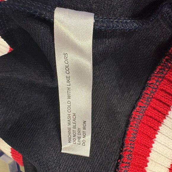 Tuckernuck  Turner Pullover Sweater Tennis Prep Size Small $148 V Neck - Picture 11 of 11